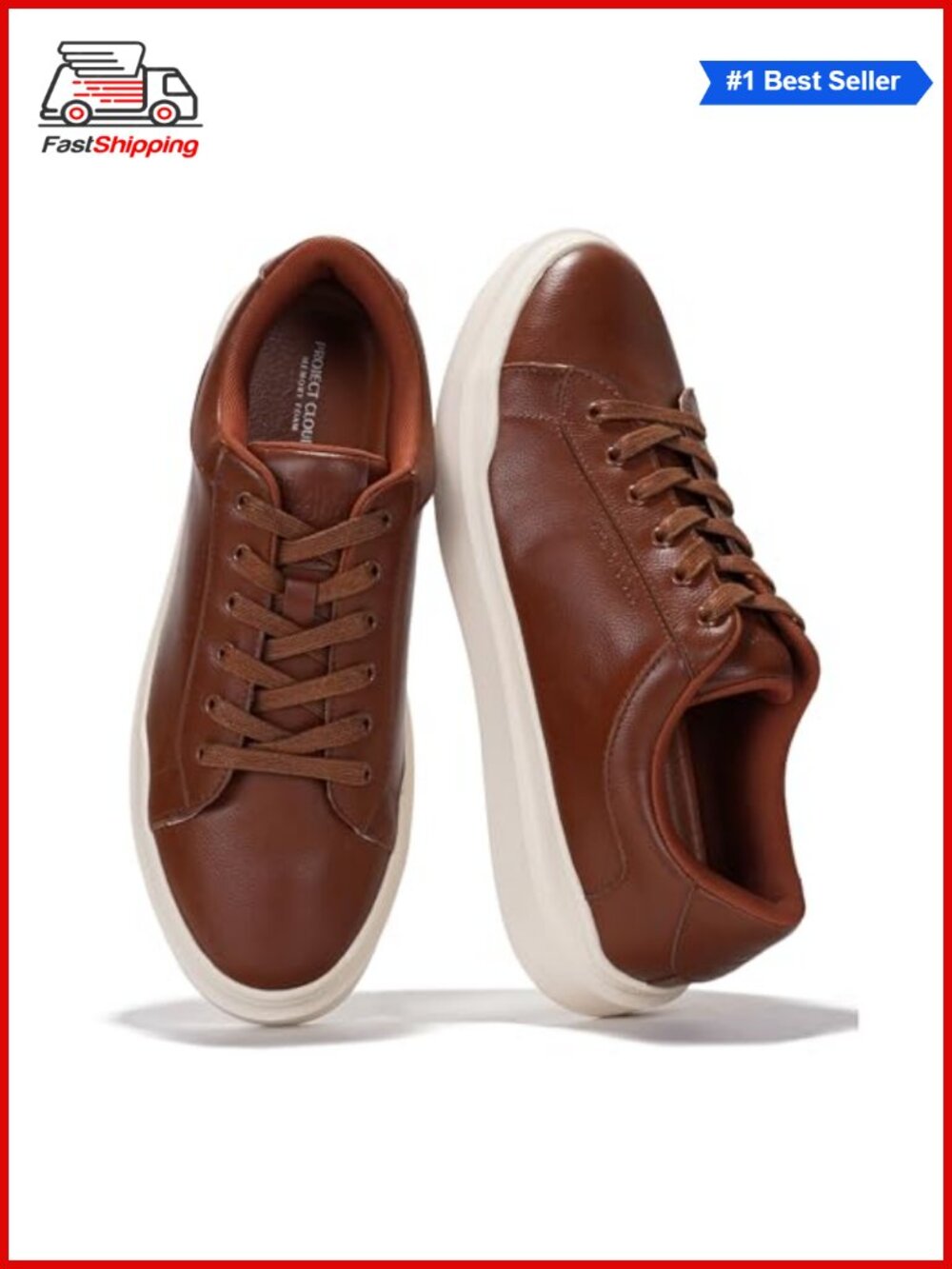✨Men's Casual Sneakers Lace Up Water Resistant Non Slip Comfort Shoes